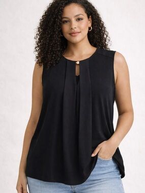 HALSTON LONG BLOUSE